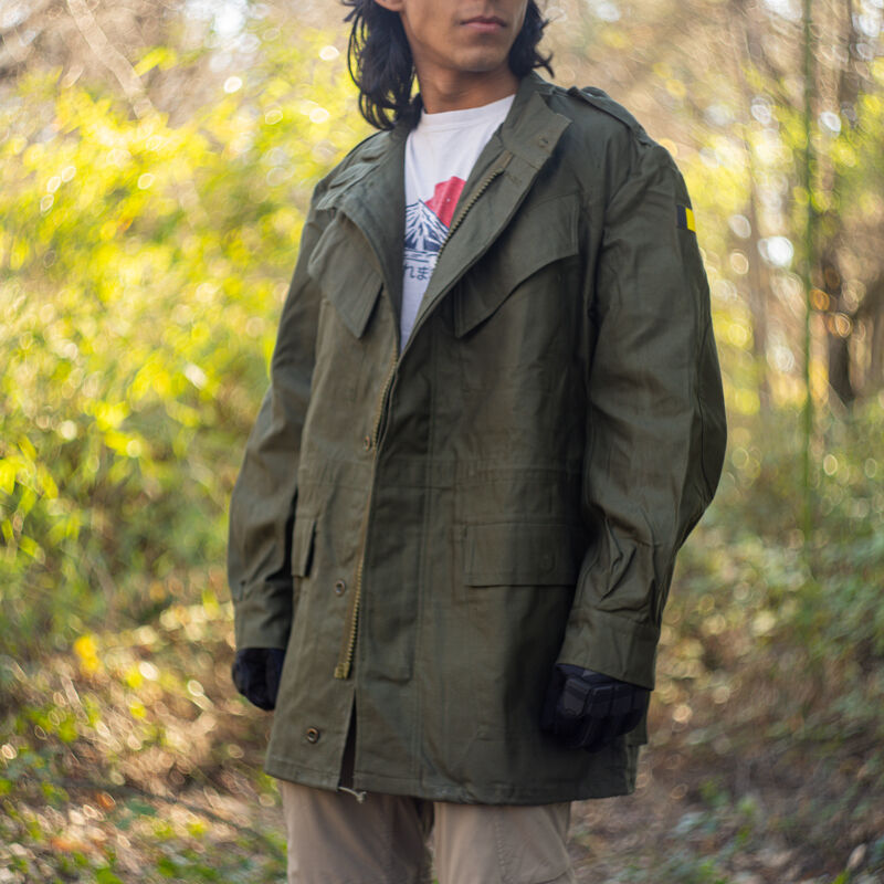 Belgian OD M88 Field Parka #2 Condition - Large/Short (6070/0515), , large image number 0